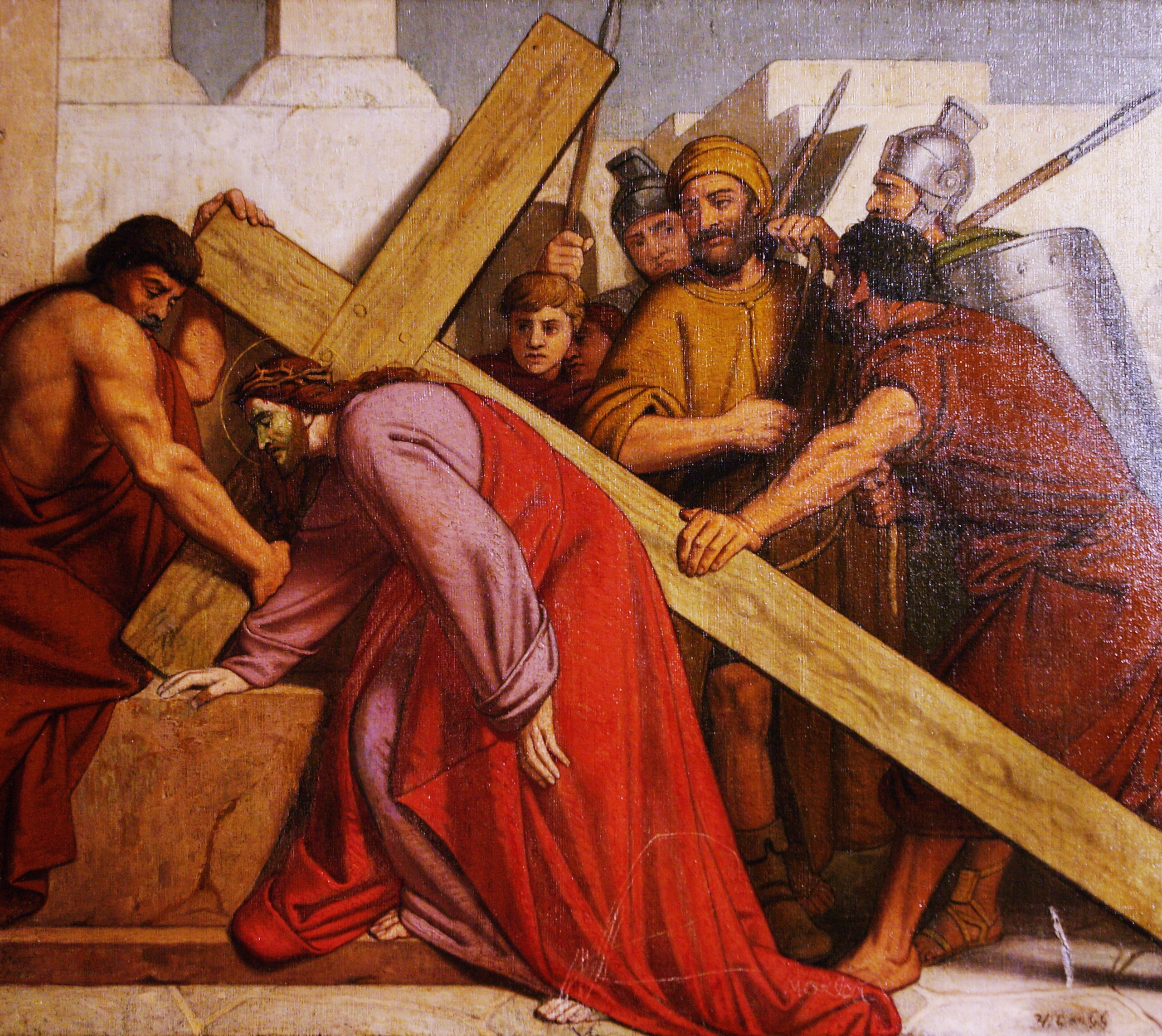 <div><div class="caption">
Reconciliation and Stations of the Cross
</div><div className="subcaption">
March 24 • 6 PM
</div></div>